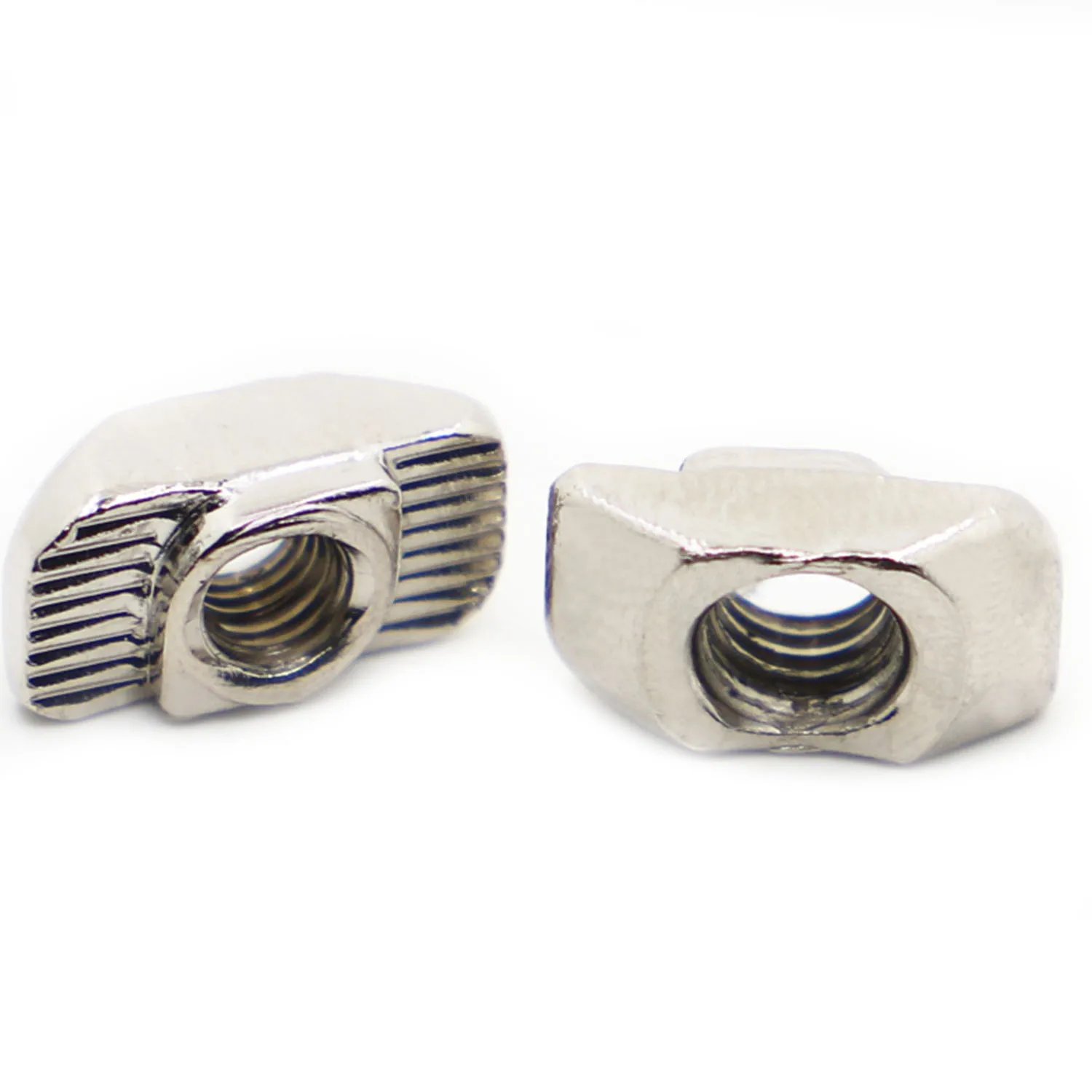 

M3 M4 M5 M6 M8 Nickel Plated Connector T-nut Hammer Head T Nut For 20/30/40/45 Series Aluminium Profile Accessories
