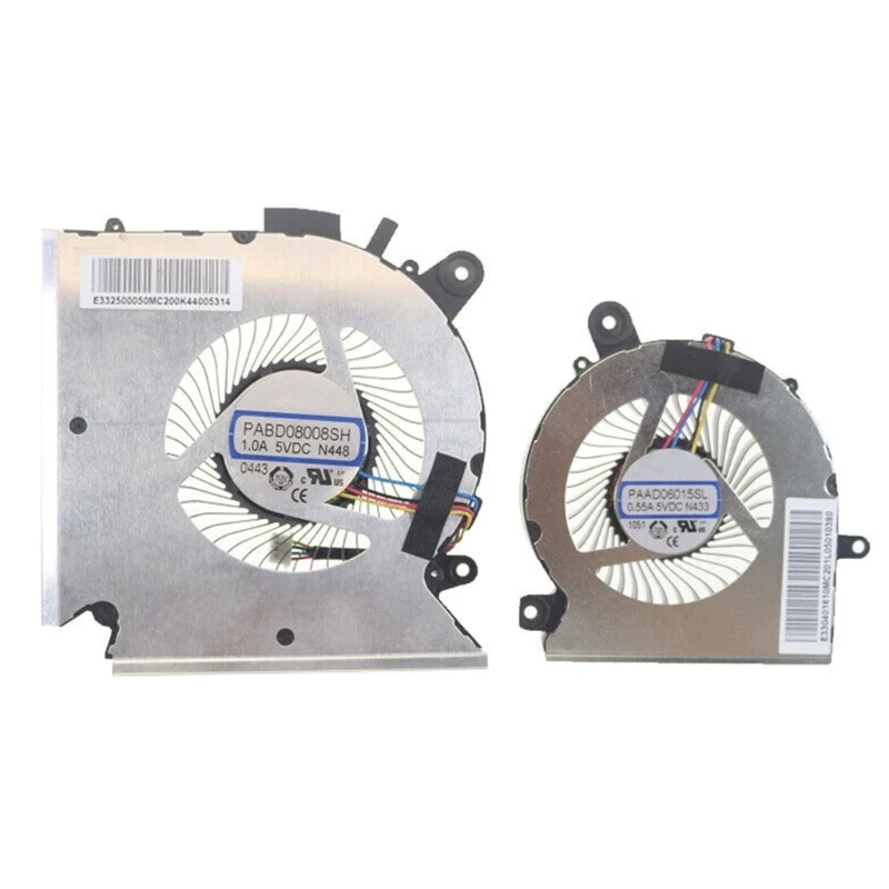 

CPU GPU Cooling Fan for MSI GF66 Pulse GL66 Computer for Running Smoothly