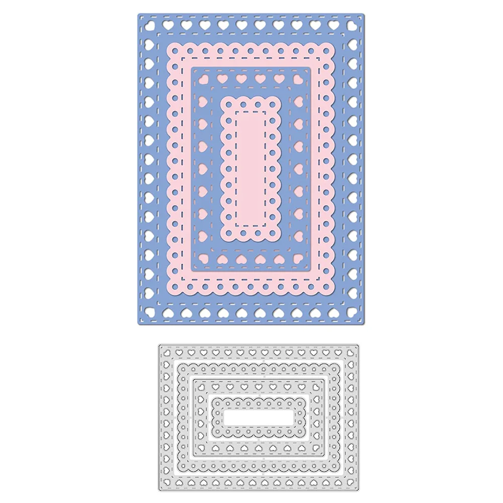 icka bogini na szczęście wykrojniki do metalu zestaw ramek Diy Scrapbooking Album fotograficzny dekoracyjne tłoczenie kartki papierowe rzemiosło