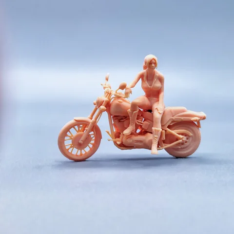 Миниатюрные мотоциклы EHCMODEL 1/64 1/43, неокрашенные