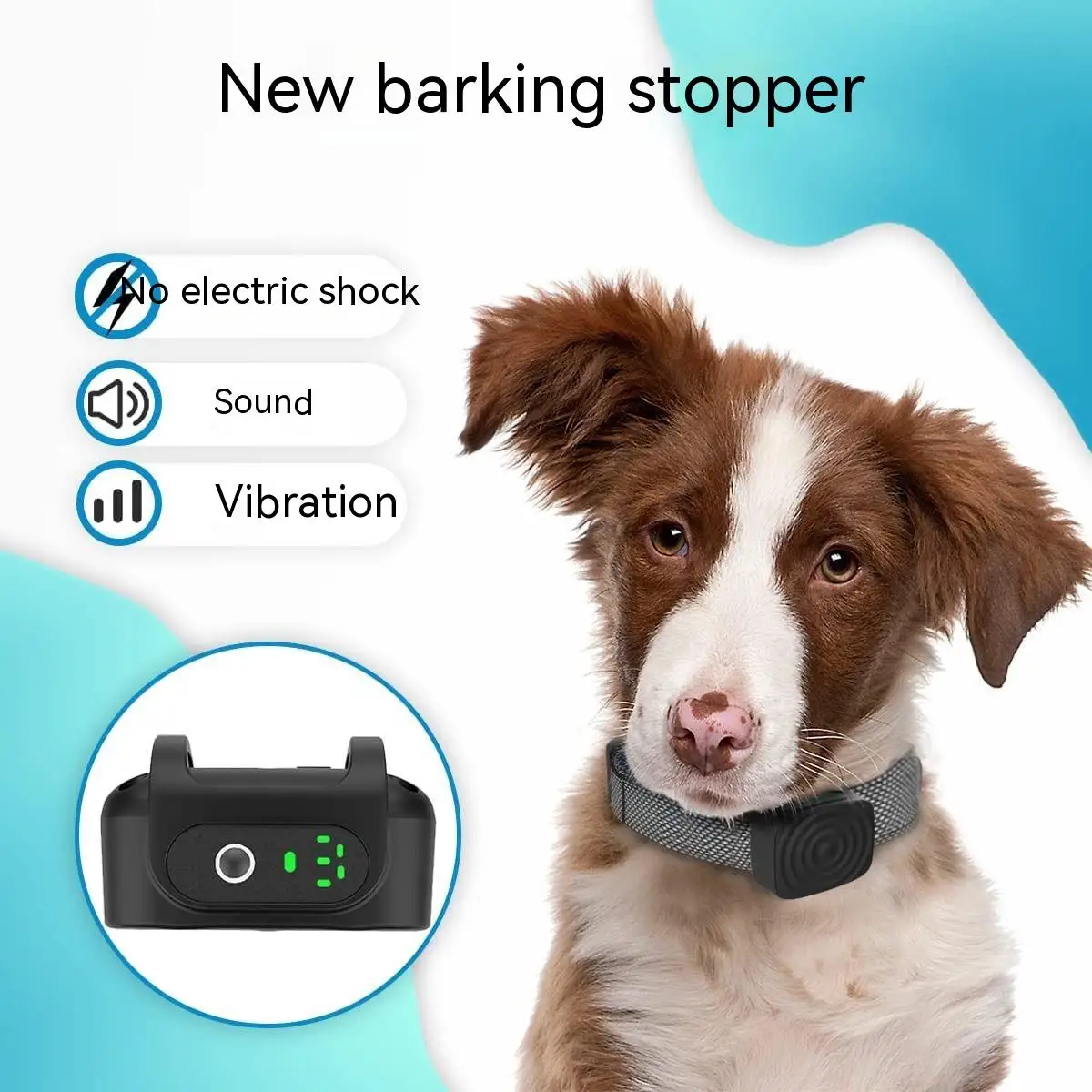 

Ультразвуковой ошейник для дрессировки собак, устройство против лая, USB, умное электрическое устройство для дрессировки собак, устойчивый к лаю, вибрации