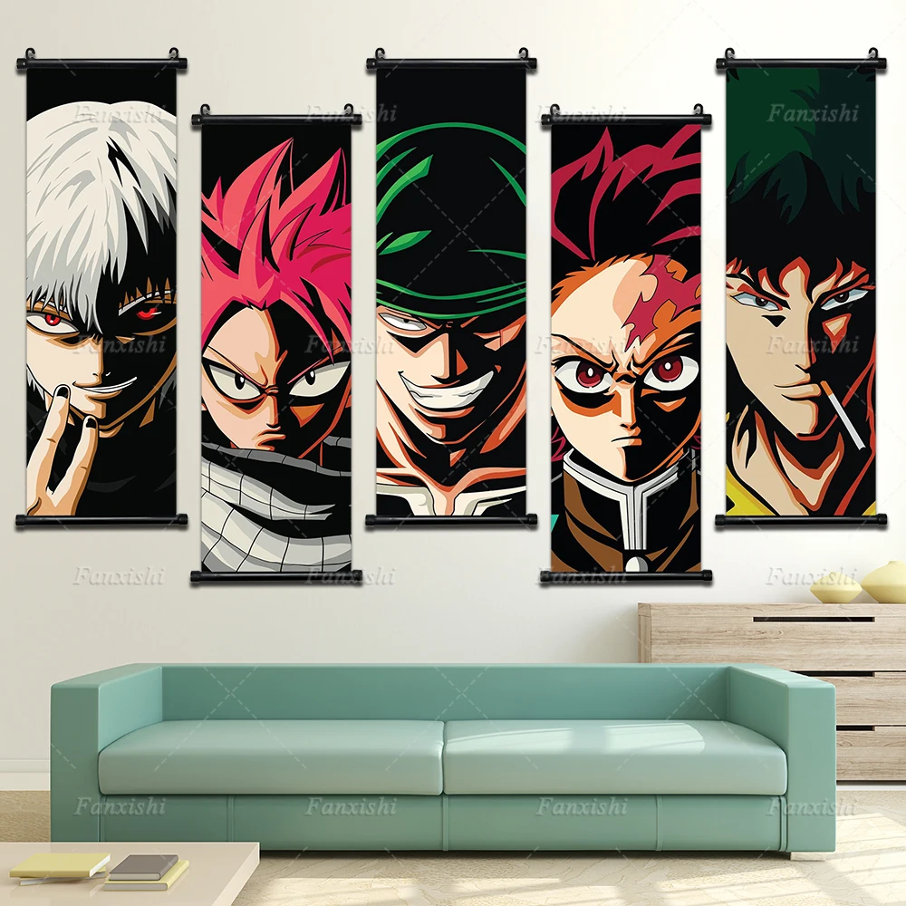 Настенное искусство японское аниме холст картины моя геройская академия