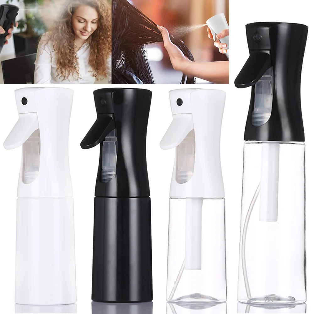 Bottle Ultra Fine Continuous Water Refillable Mister Hairdressing Spray Bottle Salon Barber Hair Tools