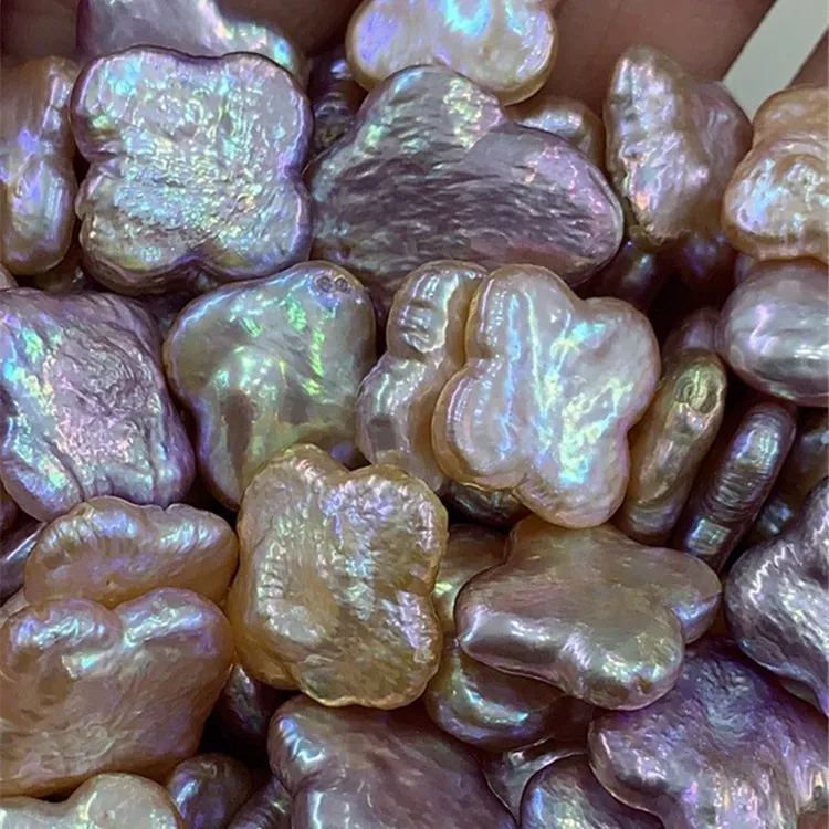 

Wholesale shaped baroque pearl DIY pearl jewelry bead manufacturers selling materials
