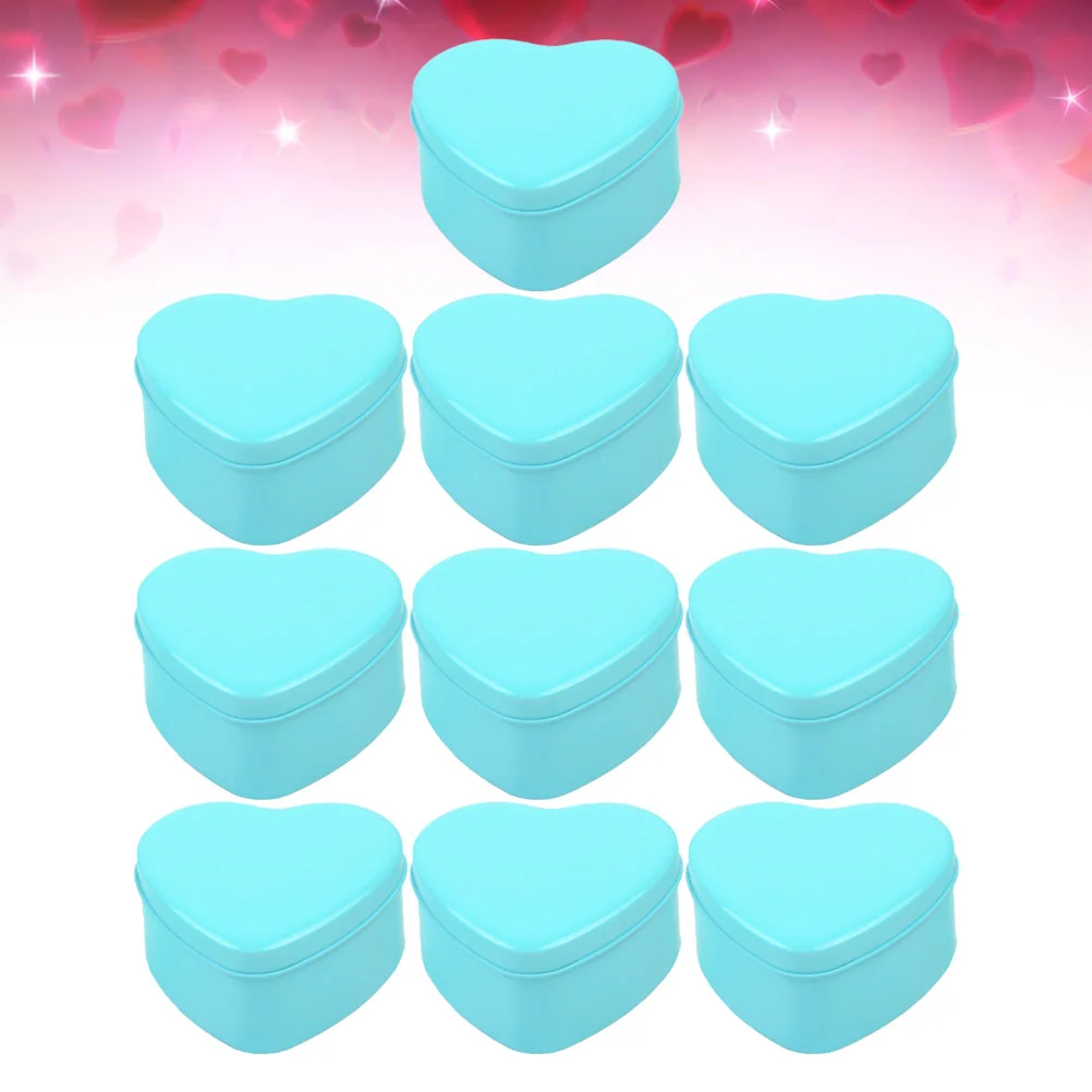 

Tins Box Wedding Gift Candy Heart Tin Cookie Metal Boxes Tinplate Container Easter Containers Party Shaped Empty Treat Day