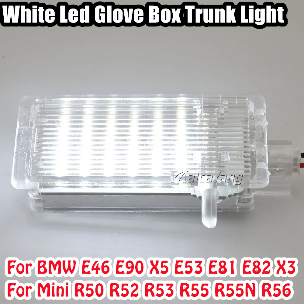 

1X Car LED Glove Trunk Light Glove Box Lamp For BMW E46 E90 X5 E53 E81 E82 E83 X3 E84 X1 E87 E92 Mini Cooper R50 R55 R56 R57 R60