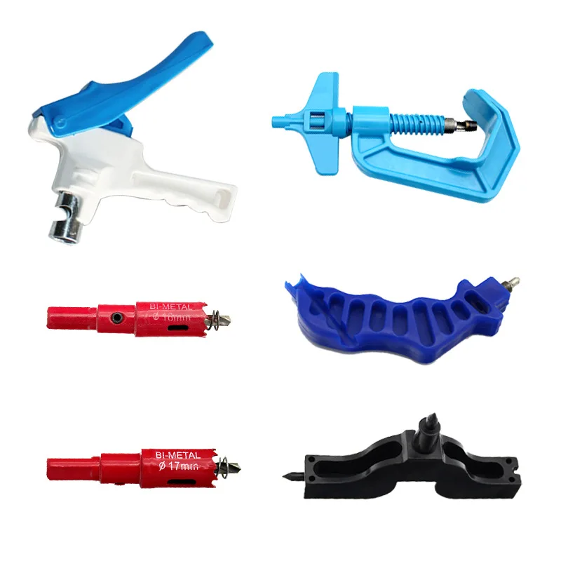 

PE Pipe Puncher Agricultural Micro Sprinkler Water Pipe Soft Belt Bypass Tapper Greenhouse Orchard Drip Irrigation Tool Drill