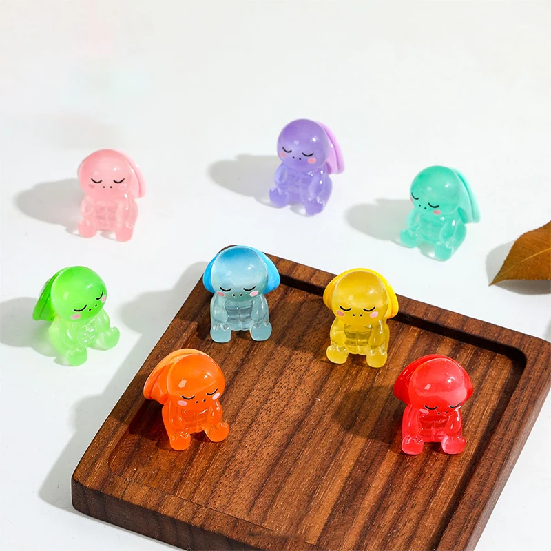 5 шт. светящаяся стереоскопическая смола Имитация океана пляжа маленькая