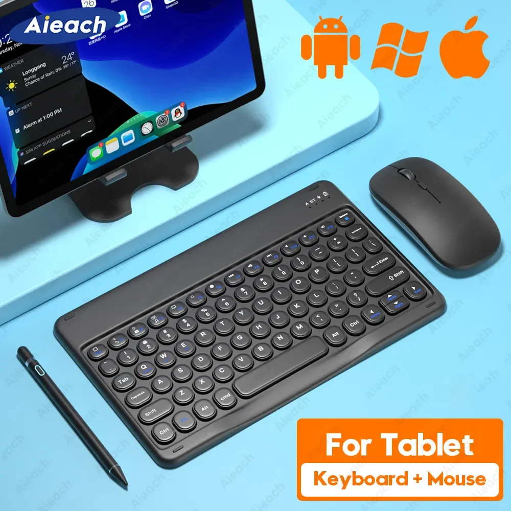 

Беспроводная Bluetooth-Клавиатура Teclado, совместимая с планшетом, iOS, Android, Windows