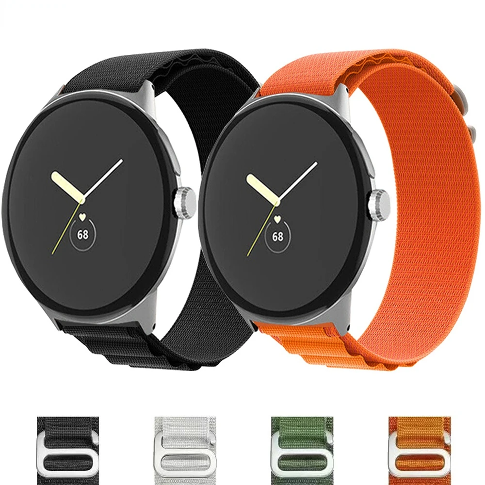 

Alpine Loop For Google Pixel Watch strap smartwatch wrist Replacement accessorie belt nylon bracelet correa for Pixel watch band