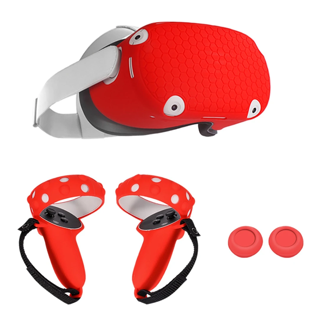 

New Protection Cover for Oculus Quest 2 VR Touch Controller Handle Grip Case Silicone Full Protective C