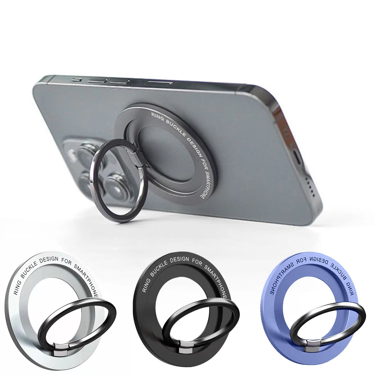 

With Removable 14 For Iphone Kickstand Phone Cell 13 Holder Cell Magsafe Grip Magnetic 12 Compatible Phone Ring Series