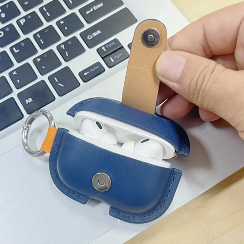 Мягкий чехол для наушников Apple Airpods Pro роскошная сумка хранения из искусственной