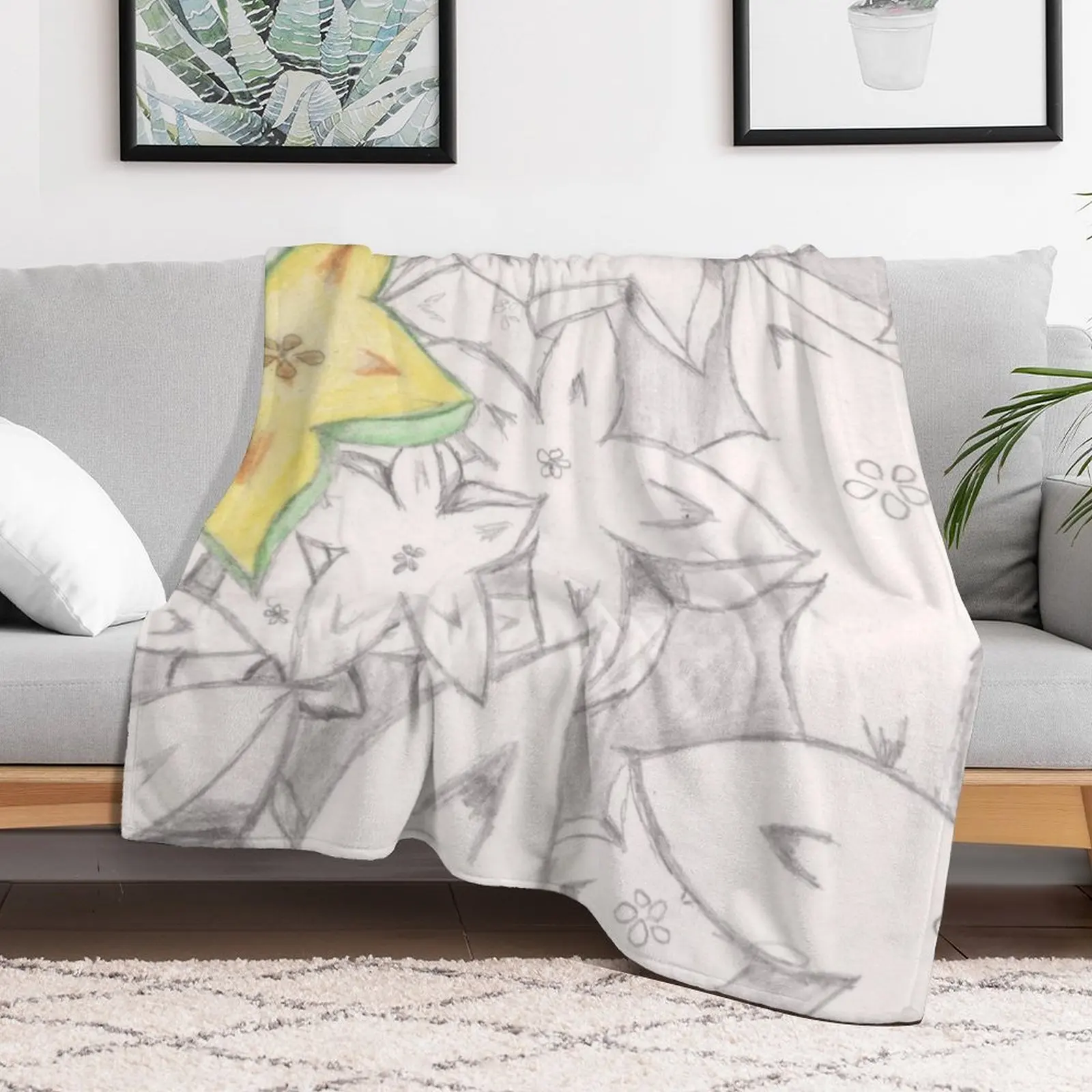 Каррамбола - коммерческое одеяло для дивана милые одеяла