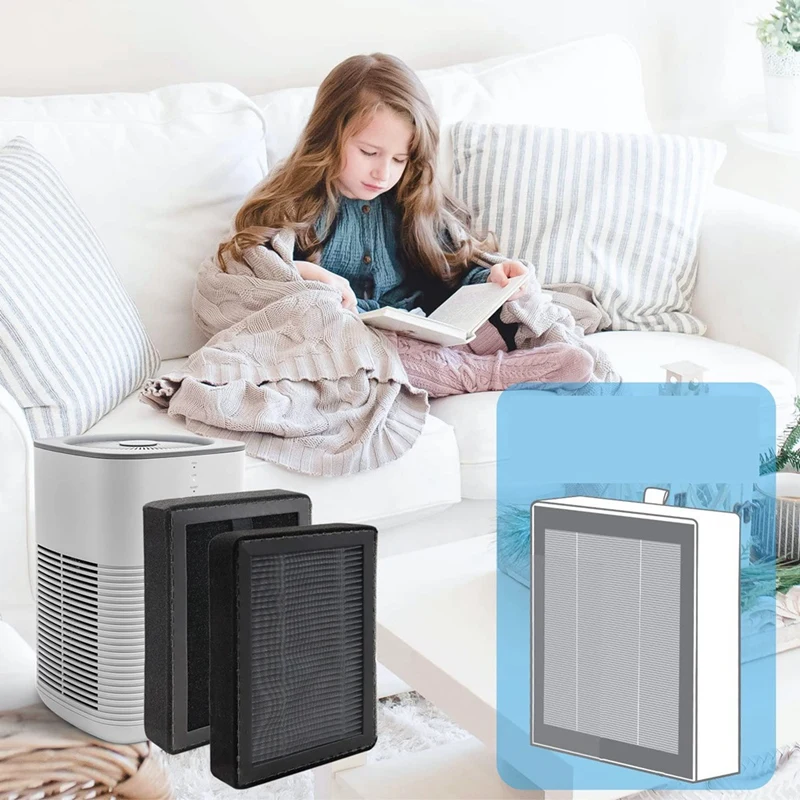 Сменный предварительный фильтр 3-в-1 для очистителя воздуха LEVOIT LV-H128 LV-H128-RF H13 True HEPA