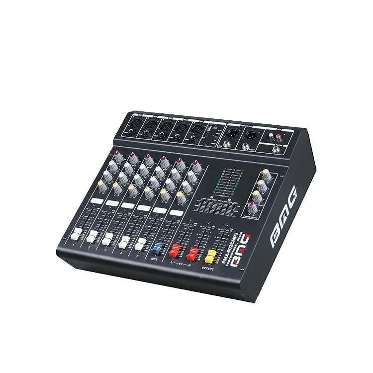 

BMG professional high quality 6 channels dj audio mixer with mp3 player