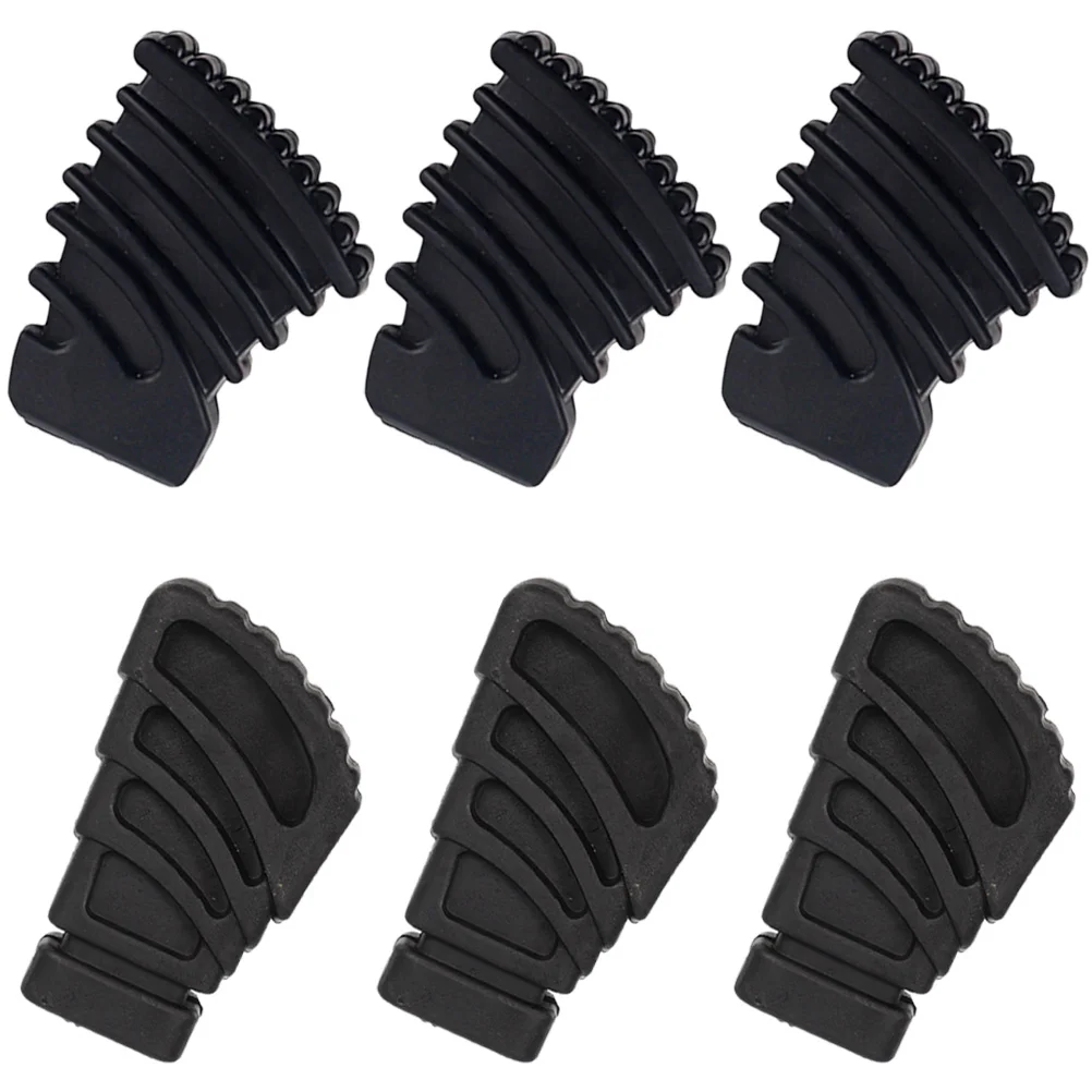 

6pcs Drum Stand Protector Drum Kit Stand Supply Drum Rack Mat Drum Racks Rubber Feet