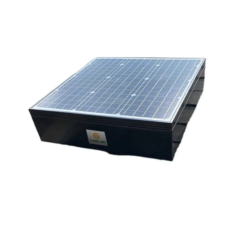 Черный солнечный чердак 70 Вт 3210 куб. футов в минуту вентиляционное отверстие на