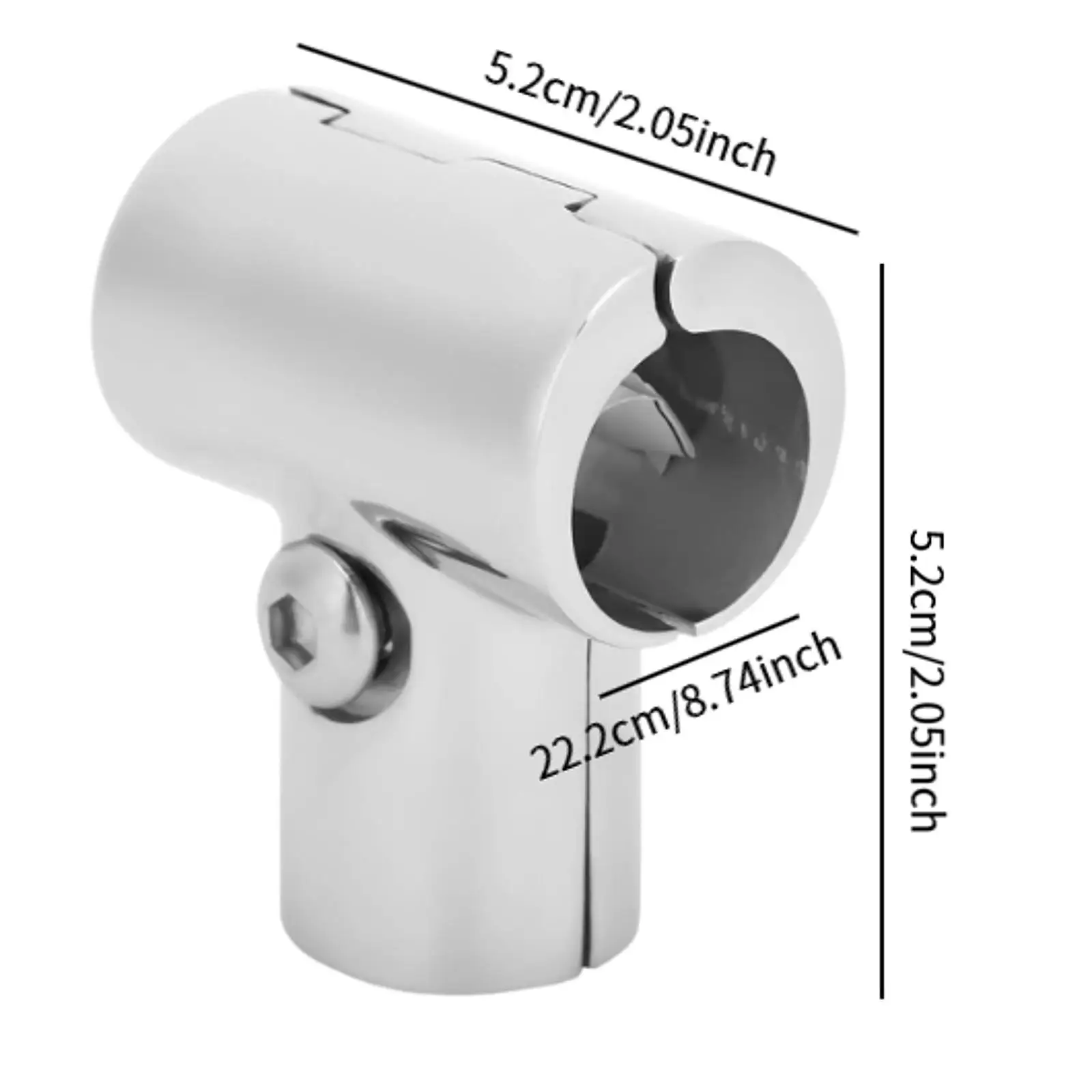 Крепление для поручня лодки 3-ходовой соединитель тройника морского каяка