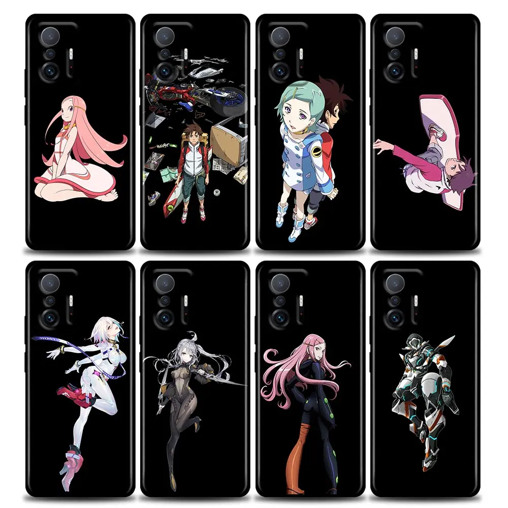 

Eureka Seven Gundam Phone Case for Xiaomi Mi 12 12X 11 Lite 11X 11T X3 X4 NFC M3 F3 GT M4 Pro Lite NE 5G Soft Silicone Case