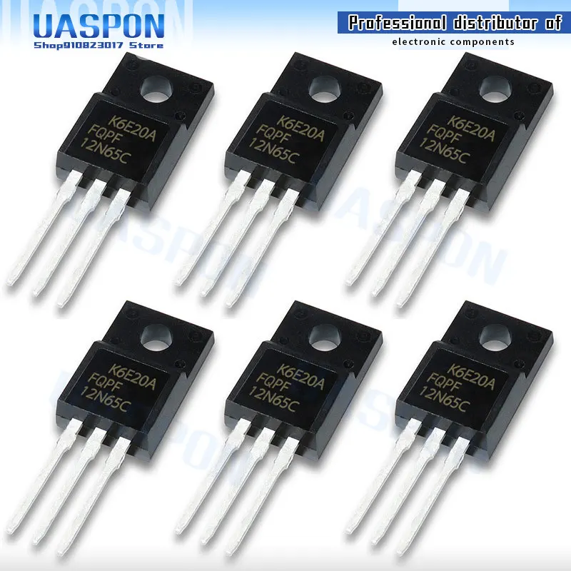 5 шт. FQPF12N65 TO220F SVD12N65F TO-220 FQPF12N65C 12N65 MOS