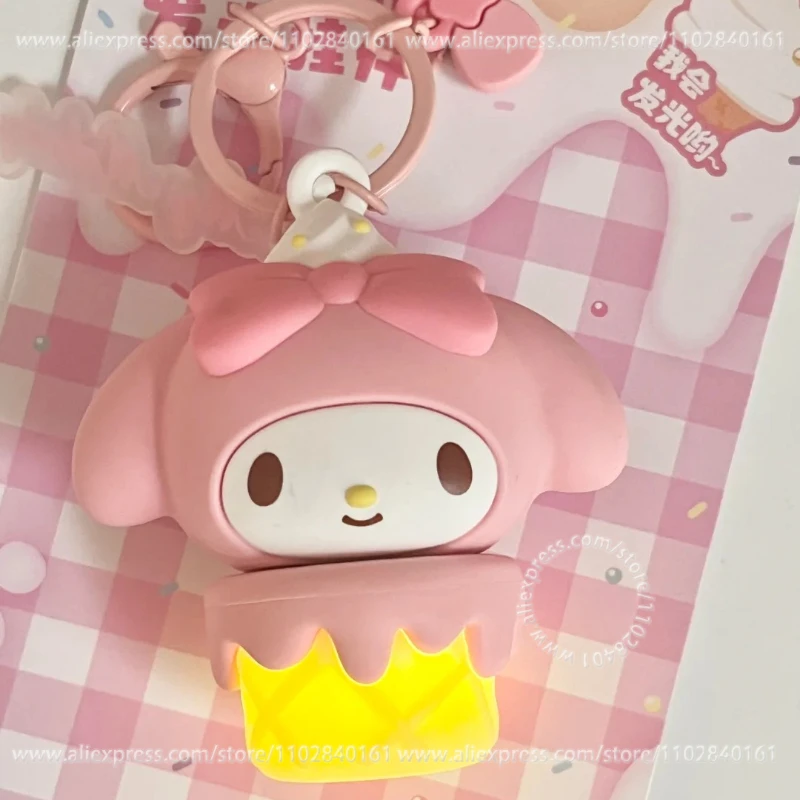 Светящийся кулон MINISO Sanrio серия мороженого милые декоративные детские игрушки