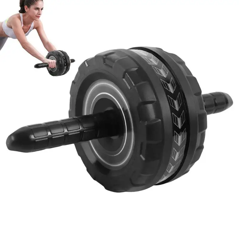 

Колесо для упражнений, тренажер для упражнений на желудке, колесный ролик AB с кнопкой пуш-ап для укрепления мышц ядра, быстрая сборка