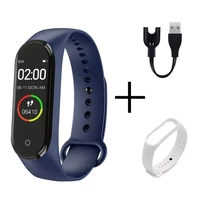 m4 watch heart rate monitor monitoring health tracker sports bracelet digital watch for men women waterproof smart color screen