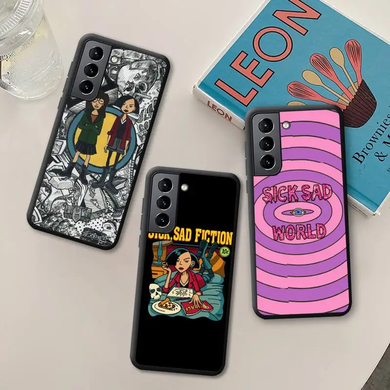 Силиконовый мягкий чехол Sick Sad World для Samsung Galaxy S21 Plus Ultra S20 FE M11 S8 S9 Plus S10 5G Lite 2020 на.