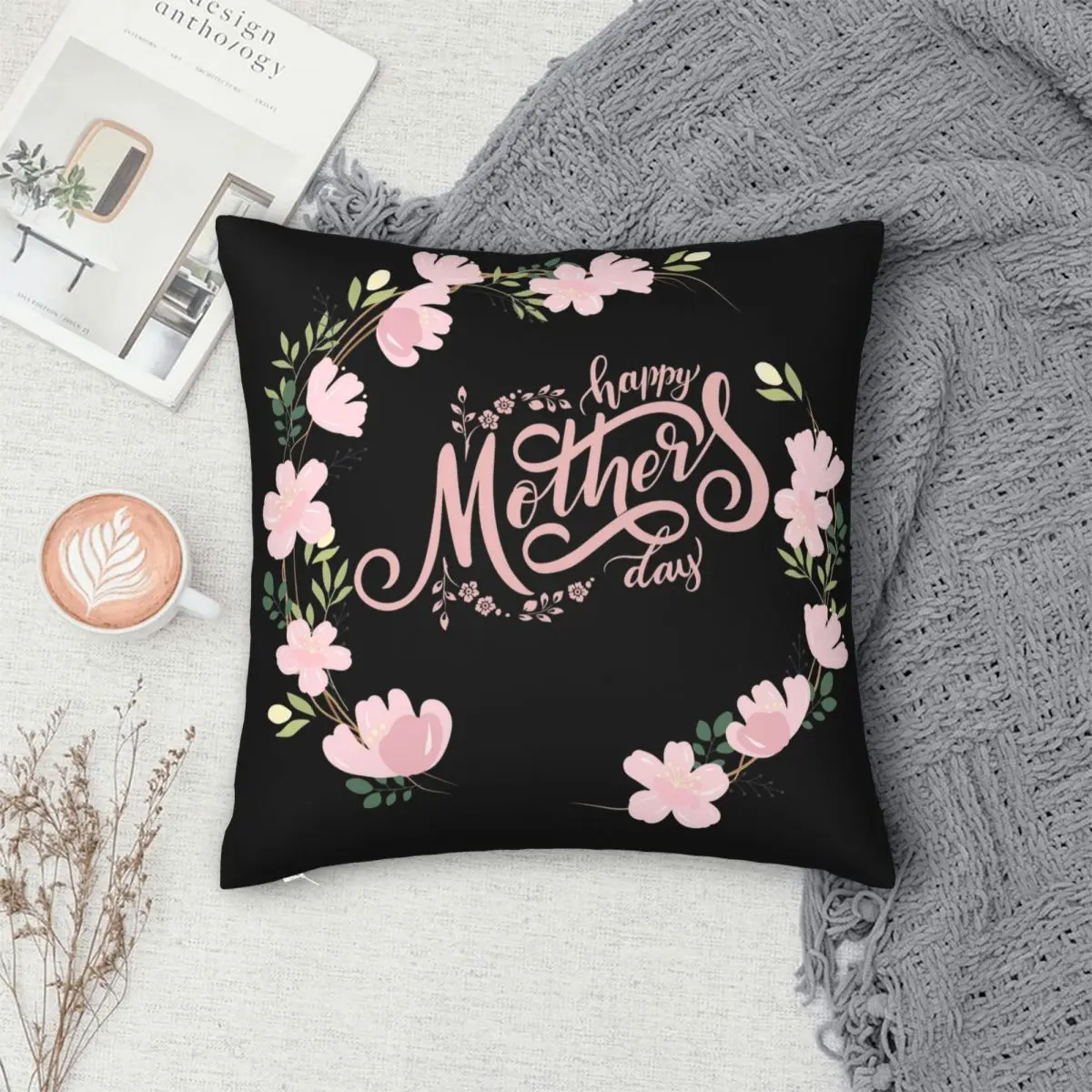 

Декоративная подушка из 2022 полиэстера, 45x45 см