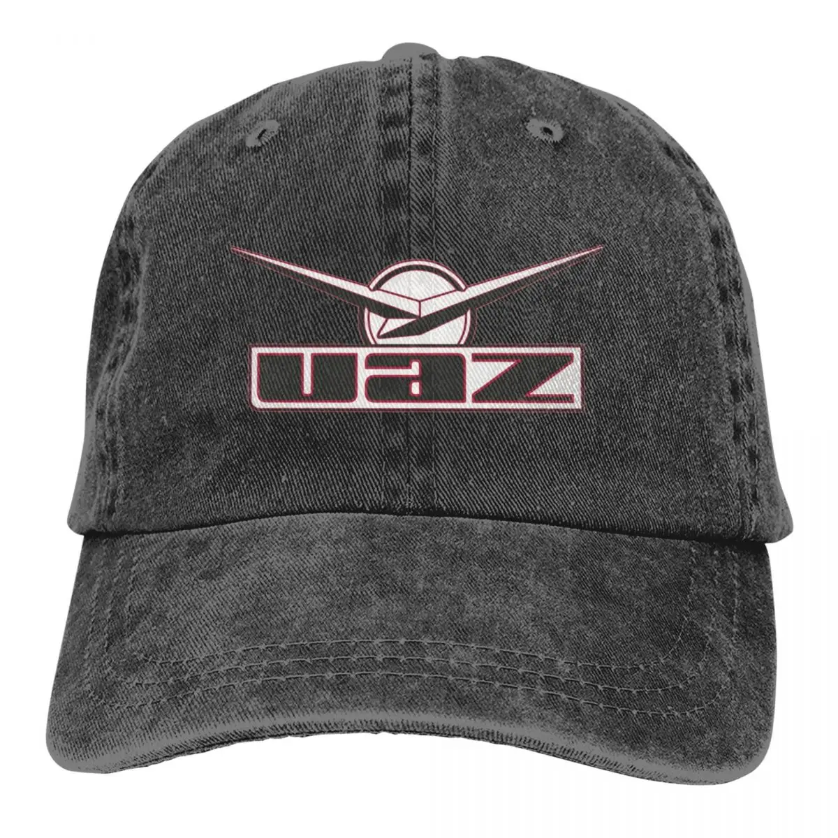 

Baseball Cap UAZ Vintage Logo Merchandise Unisex Casual Distressed Denim Novelty Casquette