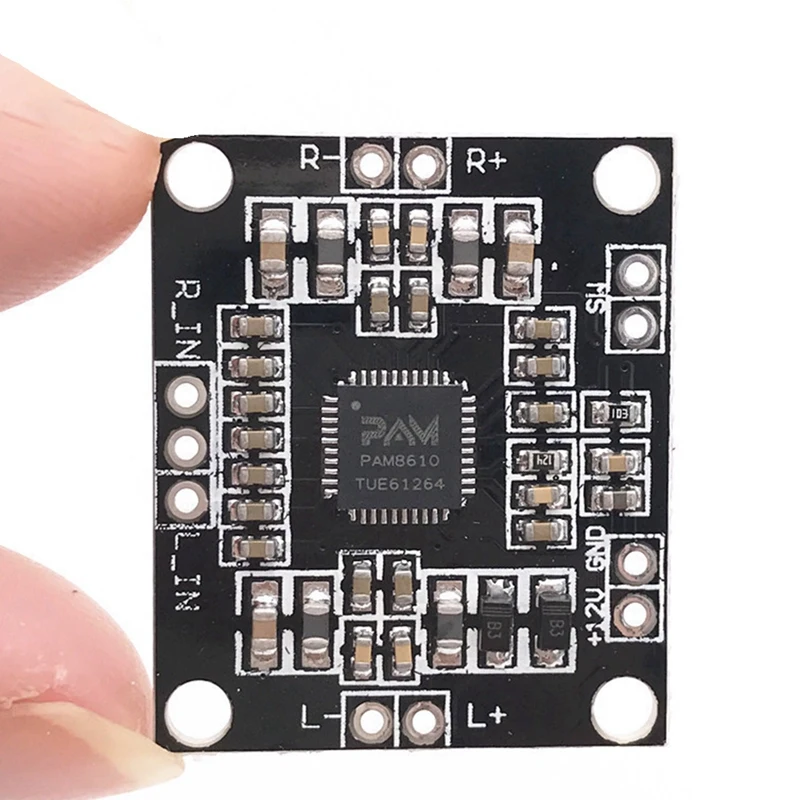Плата цифрового усилителя звука PAM8610