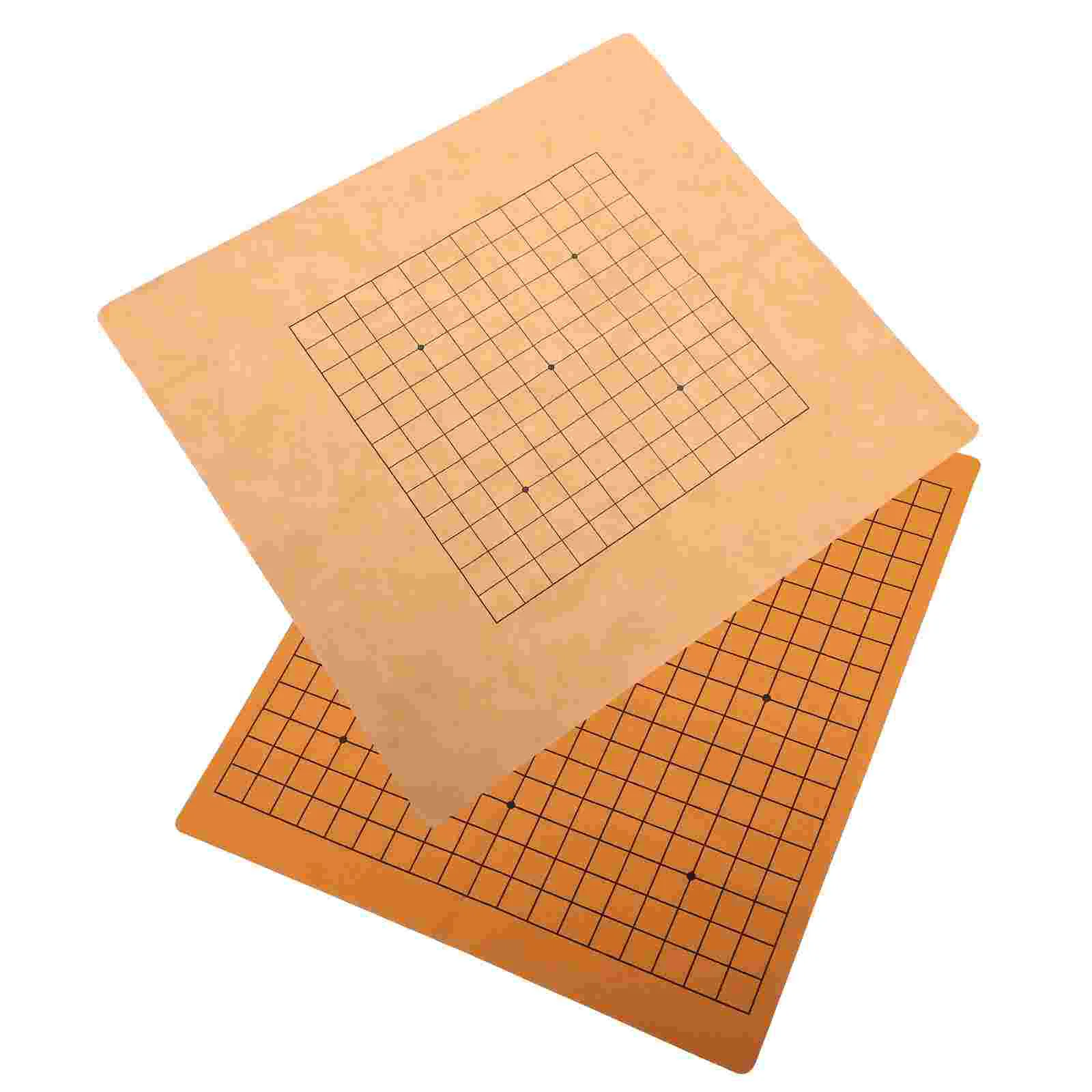 

Board Chess Game Go Gobang Chinese Chessboard Portable Travel Folding Mat Foldable Roll Up Ooard Set Soft Sided Dual Weqi
