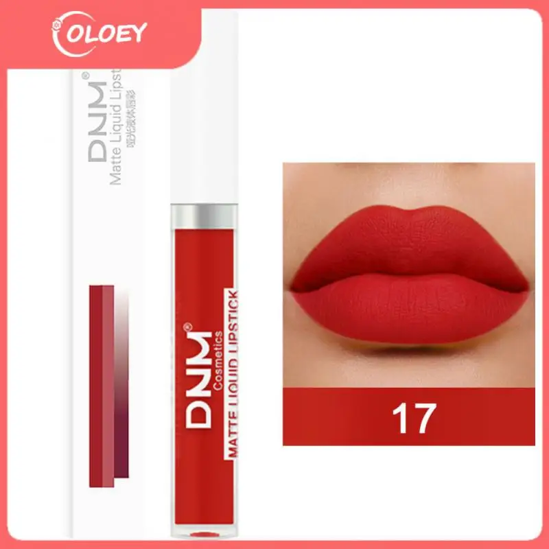 

Matte Lip Gloss Velvet Lip Glaze Waterproof Lasting Liquid Lipstick Not Easy To Fade Lip Tint Makeup Lipsticks Maquillaje TSLM2