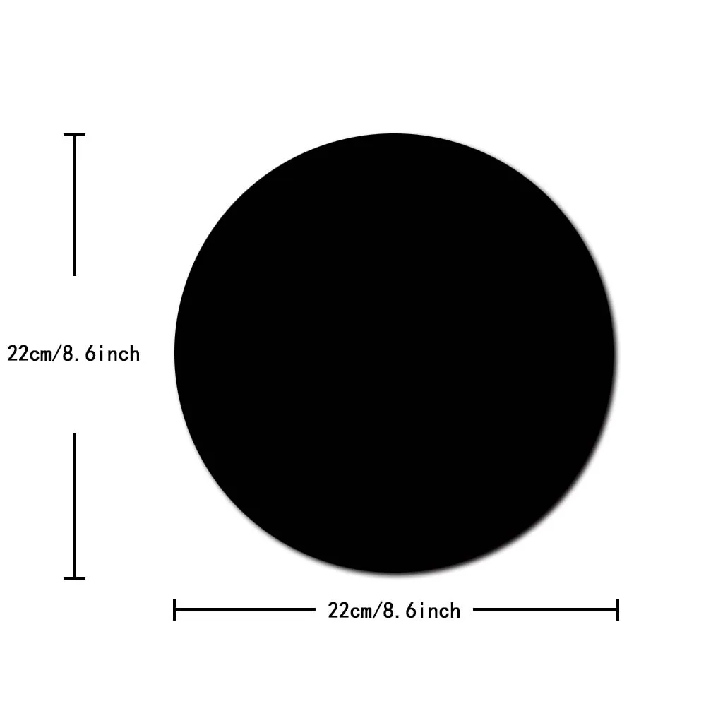 Коврики для игровой мыши стильные коврики в стиле простоты кожаные круглые