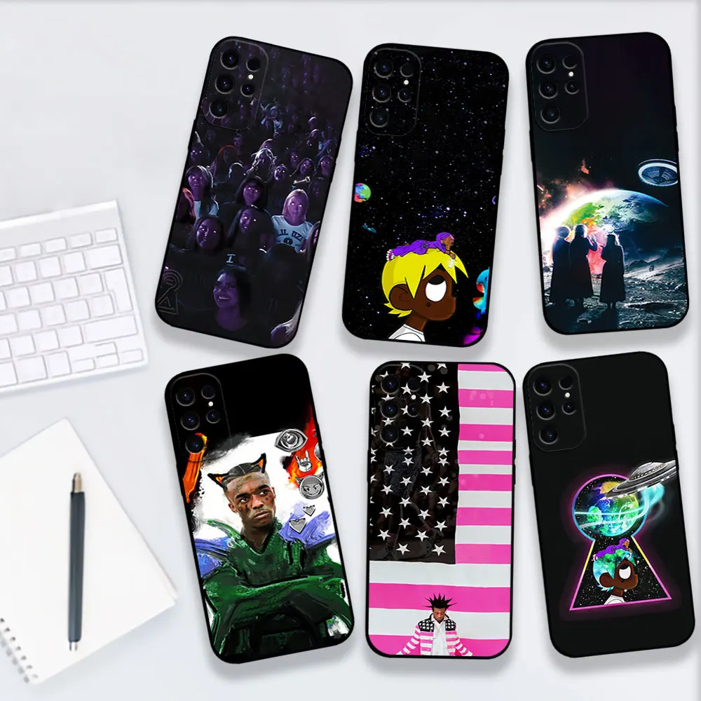 Lil Uzi Vert Eternal Atake 2 For Samsung Galaxy A54 A73 A72 A71 S23 S22 Ultra phone Bumper Case Thin Soft Silicone Black Cover