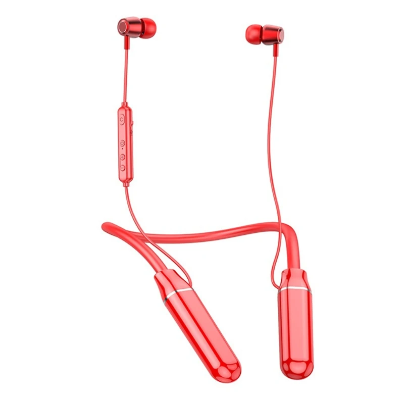 

Wireless Sports Headphone Hifi Sound Neck Hanging Earphone Magnetic Earpieces