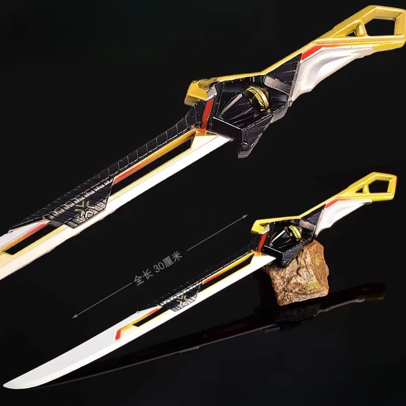 30 см Valorant Game Champions нож Агенты периферийные устройства металлические Melee Katana меч