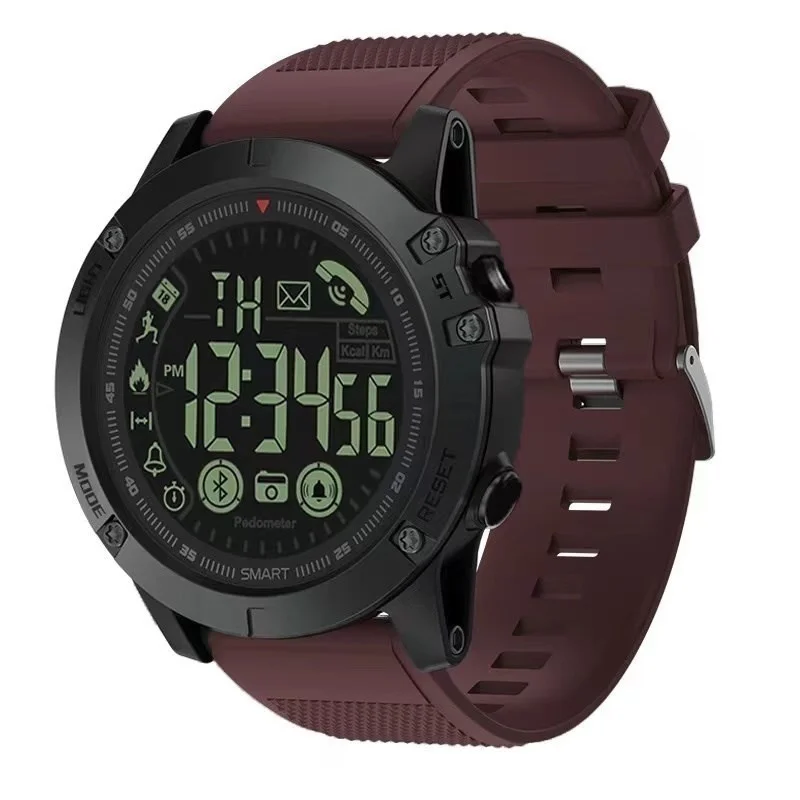 

2022 New Outdoor Sports Waterproof Smart Watch Wristbands Bluetooth V4.0 Long Standby Smart Watch Military Remote Camera Watch