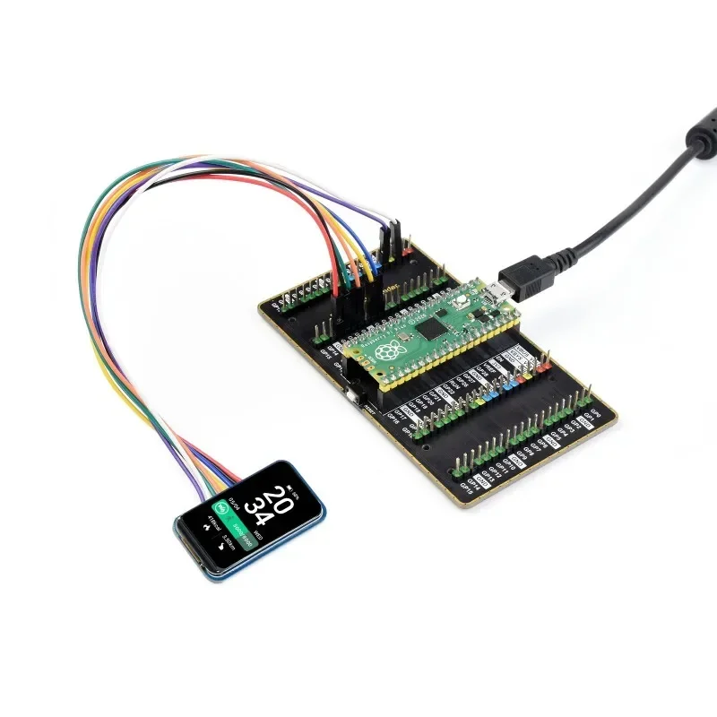 Модуль ЖК-дисплея 1 47 дюйма 172x32 0 IPS экран ST7789V3 драйвер SPI интерфейс для STM32 Raspberry Pi 4 3