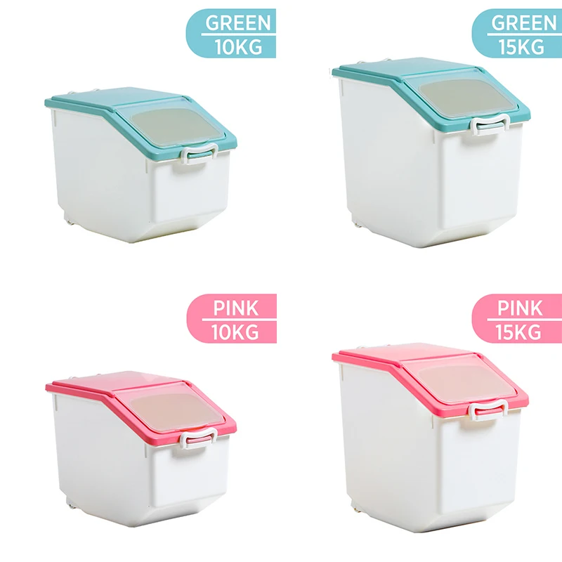 Большой контейнер для хранения пищевых продуктов дозатор сухого риса большие