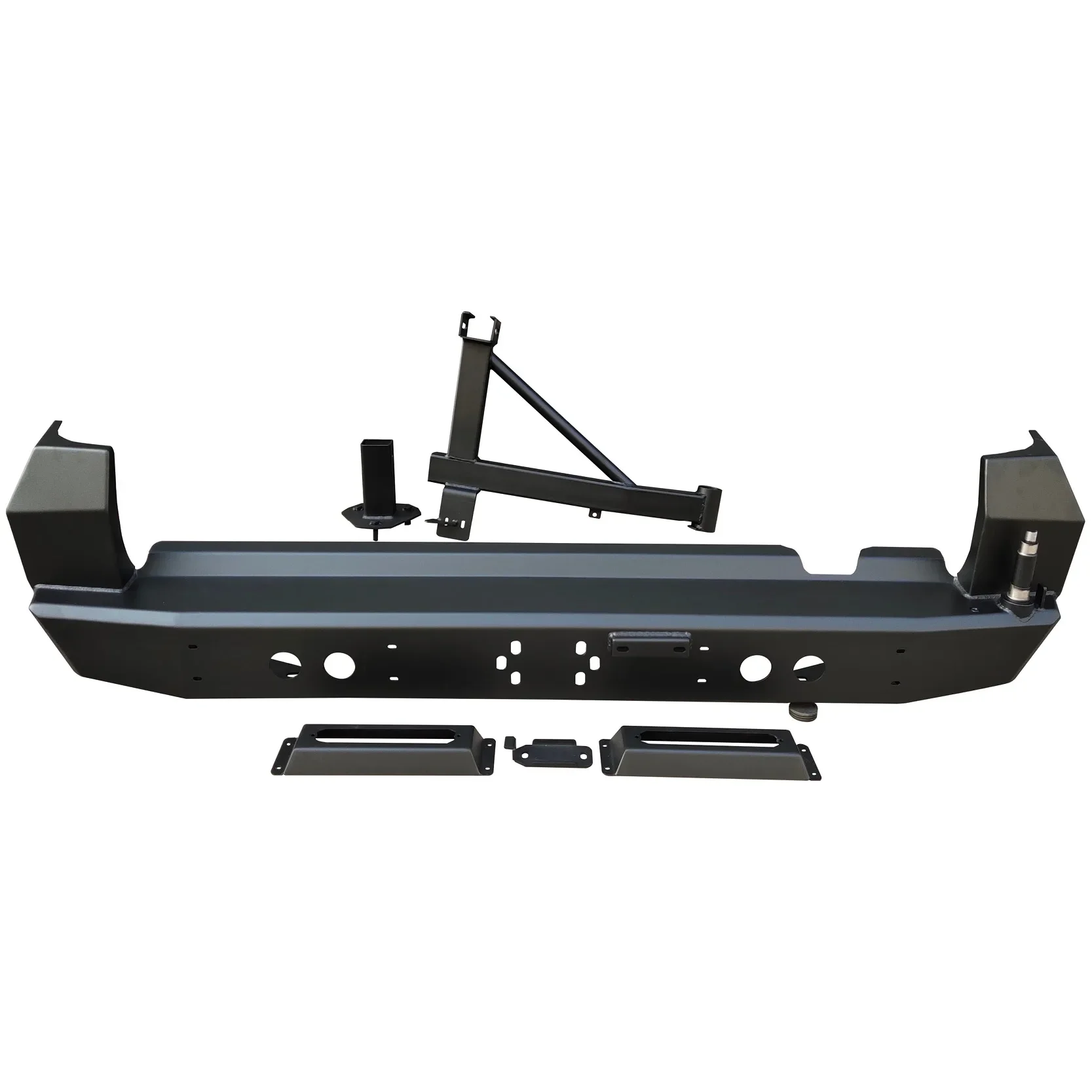 Для Hilux Land Cruiser Prado 120 Off Road 4WD ATUO автомобильная защита стальной передний задний - Цена: 71071