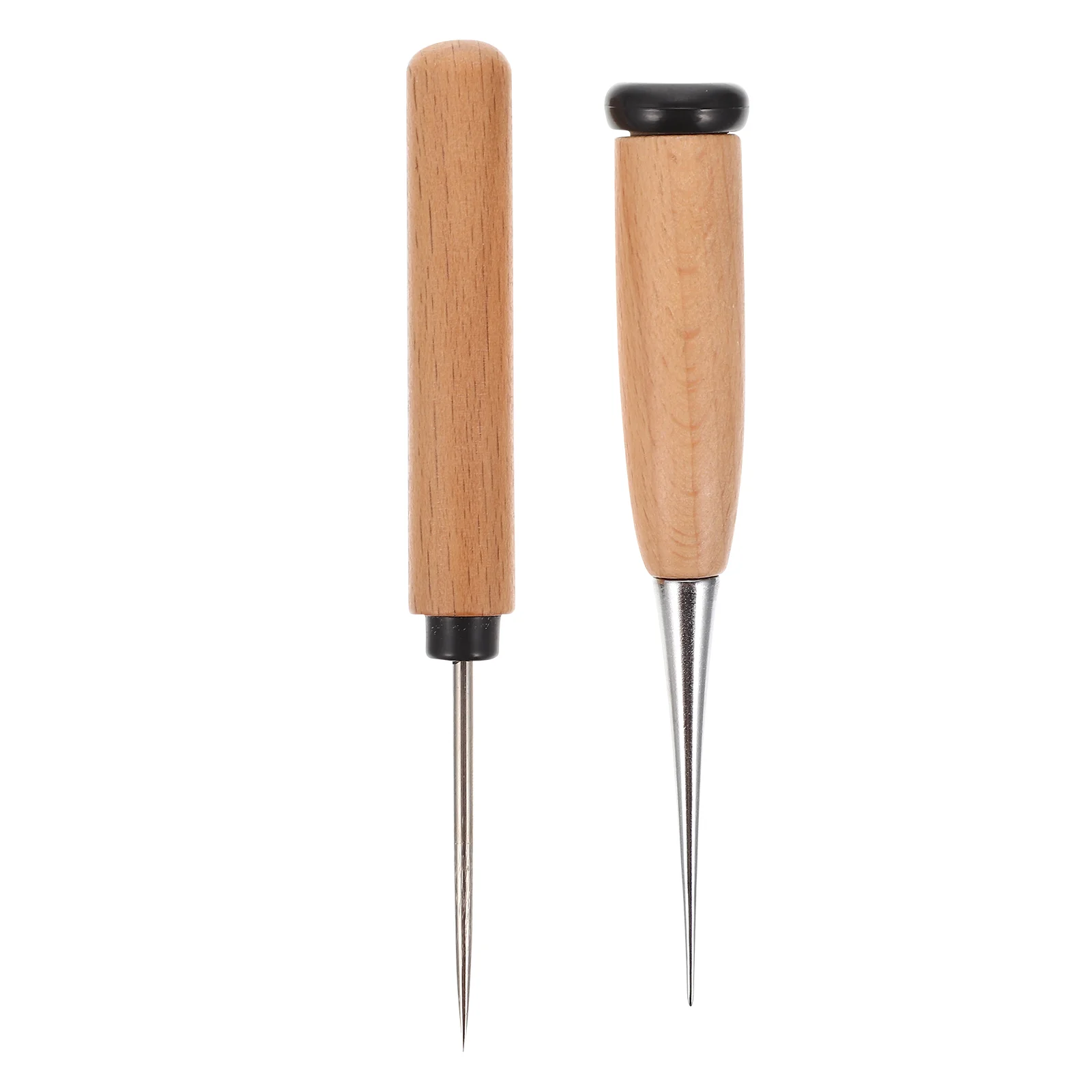 

2 Pcs Embroidery Accessories Tailors Knot Tying Tool Point Hobby Shoes Accessories Stitcher Sewing Repair Pick A Needle