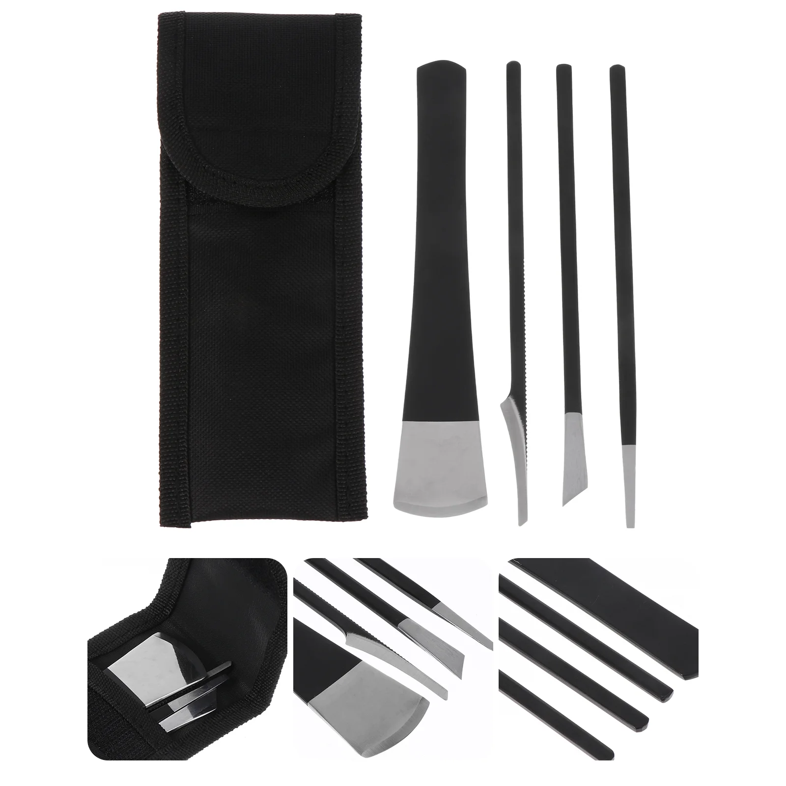 

4 Pcs Pedicure Tool Foot Care Tools Props Kit Practical Callus Removers Portable Files Feet Professional Durable Scrapers