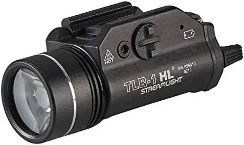 

TLR-2 HL G 1000-Lumen Rail Mounted Tactical Light With Green Aiming Laser and 2 CR123A Lithium Batteries, Black