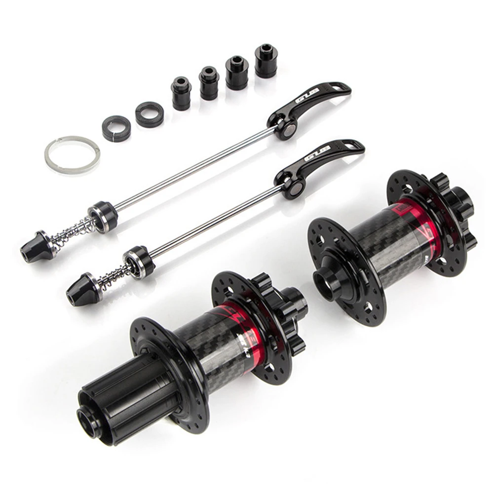 

MTB Bike Hub 6 Bearing 8-13 Speed Cassette Freewheel 32 Hole 100/135mm Mountain Bicycle Hub Washer Adapter Quick Release Set