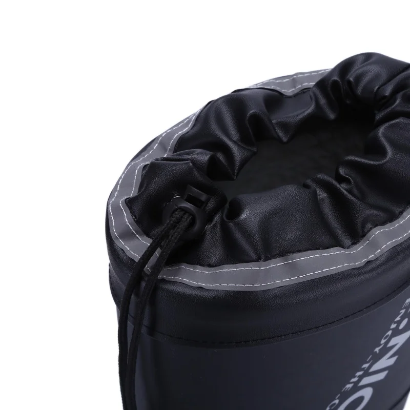 Новые мужские модные сапоги до колена водонепроницаемые высокие из ПВХ для