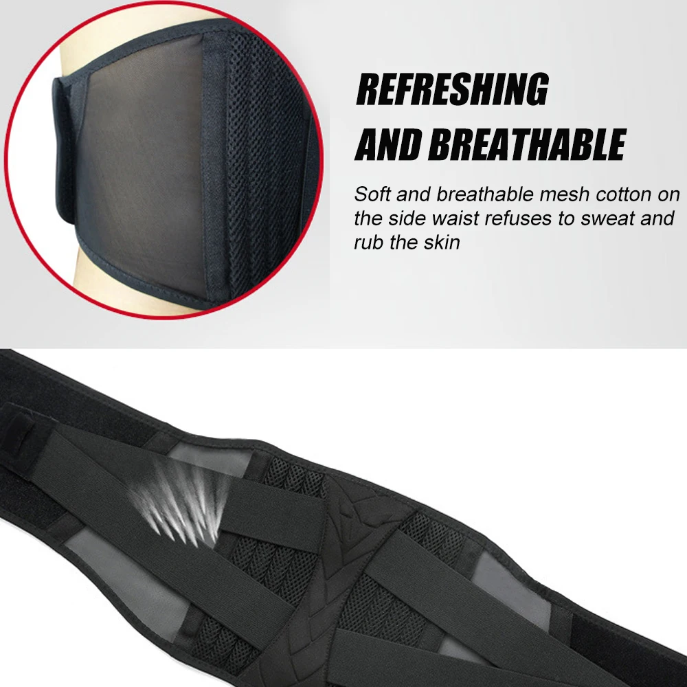 Пояс Поясничный ортопедический для мужчин и женщин спортивный бандаж снятия