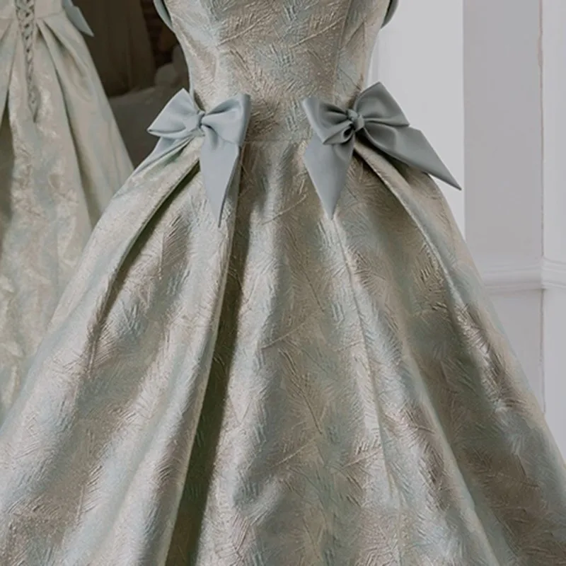 Трикотажное платье Heben с эффектом ветра роскошное для выступления на банкете