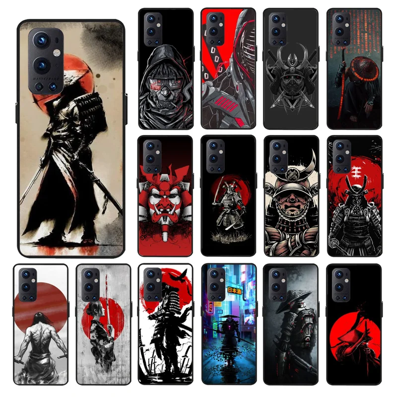 

Japanese Samurai Art Phone Case for OnePlus 10 Pro 10T 7T Pro 8 8Pro 8T 9 Pro 9R 9RT Nord2 OnePlus N100 N10 N200 Nord CE